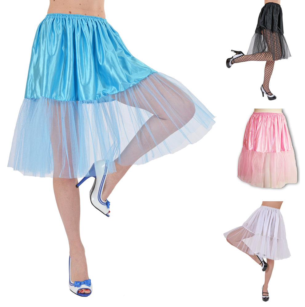 das-kost-mland-petticoat-t-llrock-damen-60cm-schwarz image 1