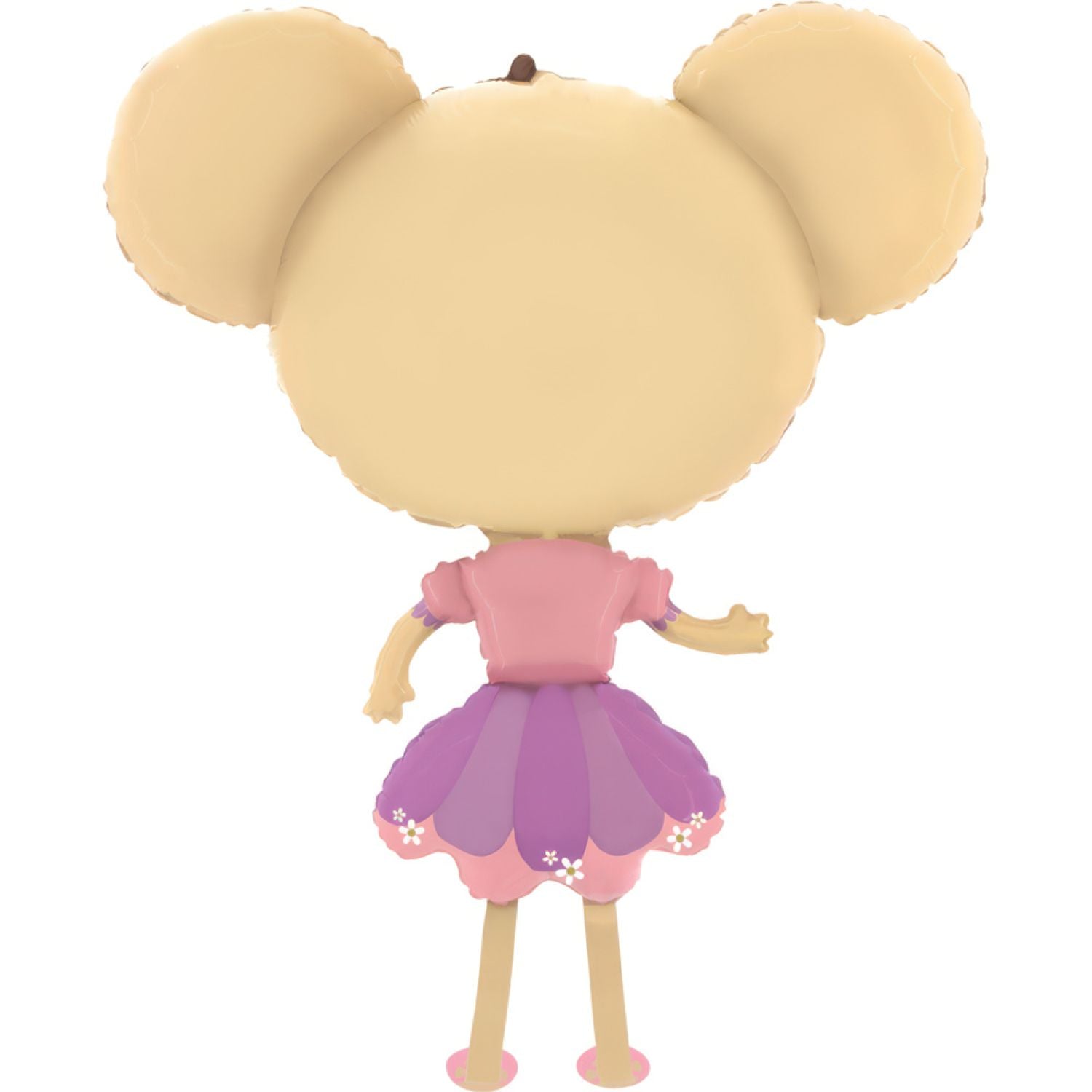 das-kost-mland-airwalker-maus-ballerina-folienballon-91-cm image 3