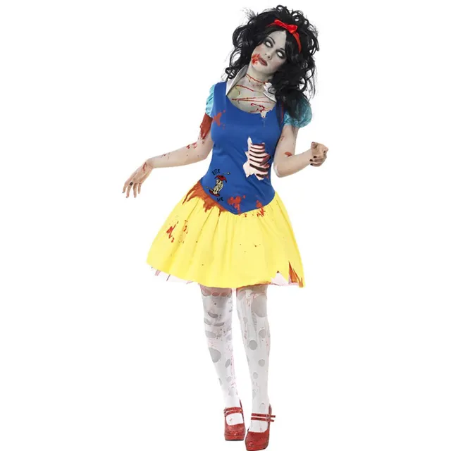 das-kost-mland-lady-zombie-schneewittchen-kost-m-damen-s image 1