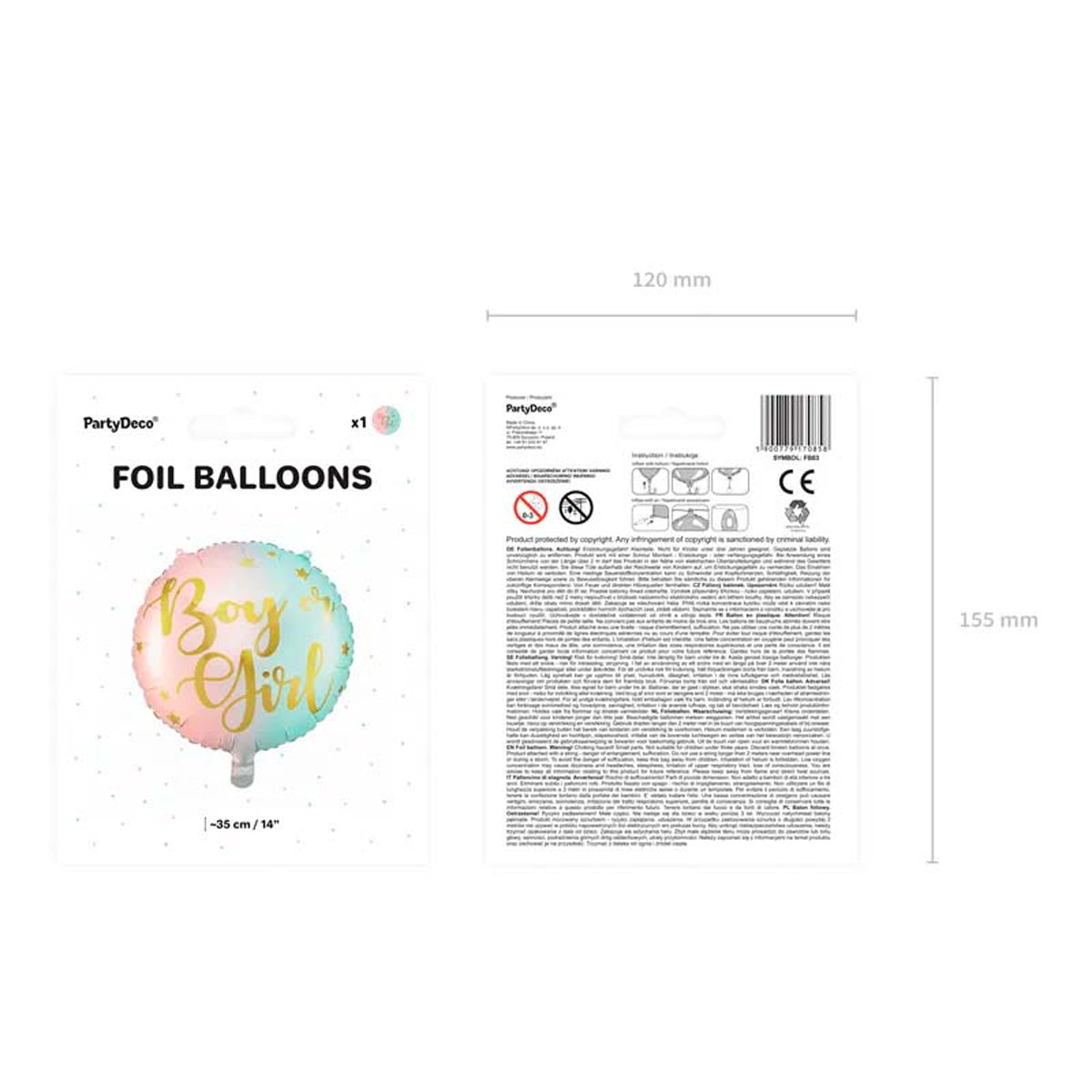 das-kost-mland-dekorationen-folienballon-boy-or-girl-45cm image 5