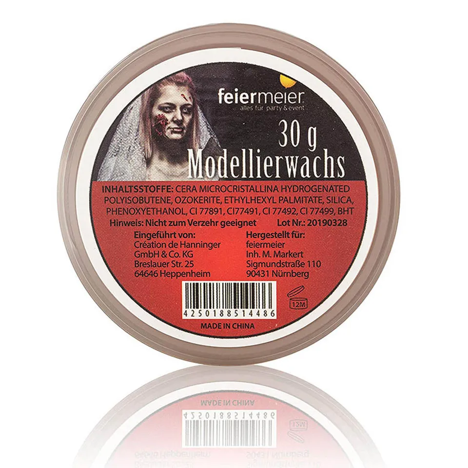 feiermeier-make-up-modellierwachs-30g-beige-wunden-schminke image 1
