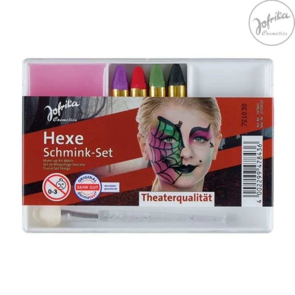 jofrika-hexe-747843-schmink-set-theaterschminke-4-stifte image 1
