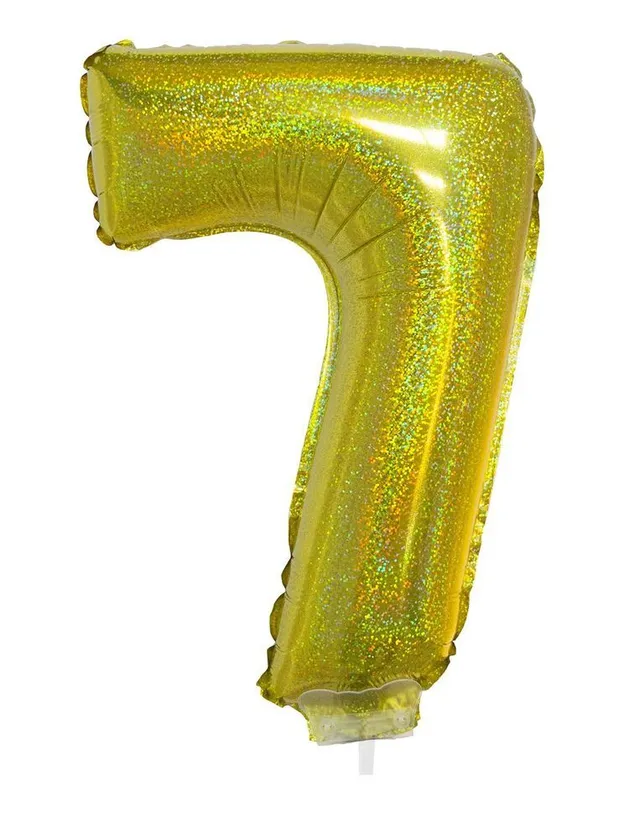 das-kost-mland-dekorationen-zahlen-folienballon-7-gold-41cm image 1