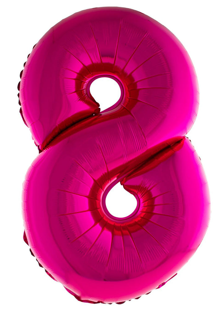 das-kost-mland-xxl-zahlen-folienballon-pink-zahl-8-100-cm image 1