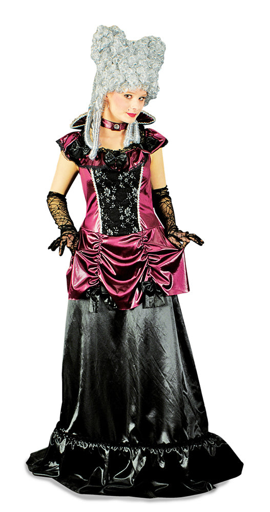 das-kost-mland-damen-vampir-catherine-kleid-bordeaux-36-46 image 5