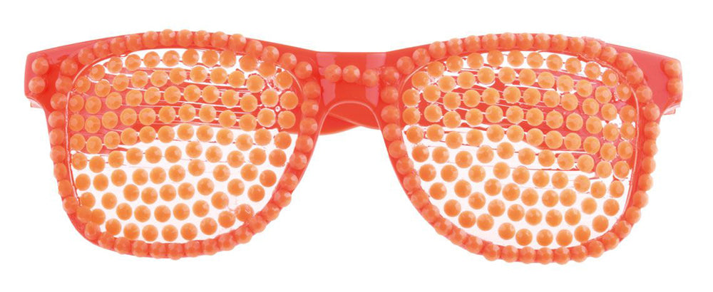 das-kost-mland-neon-party-brille-orange-80er-kost-m image 3