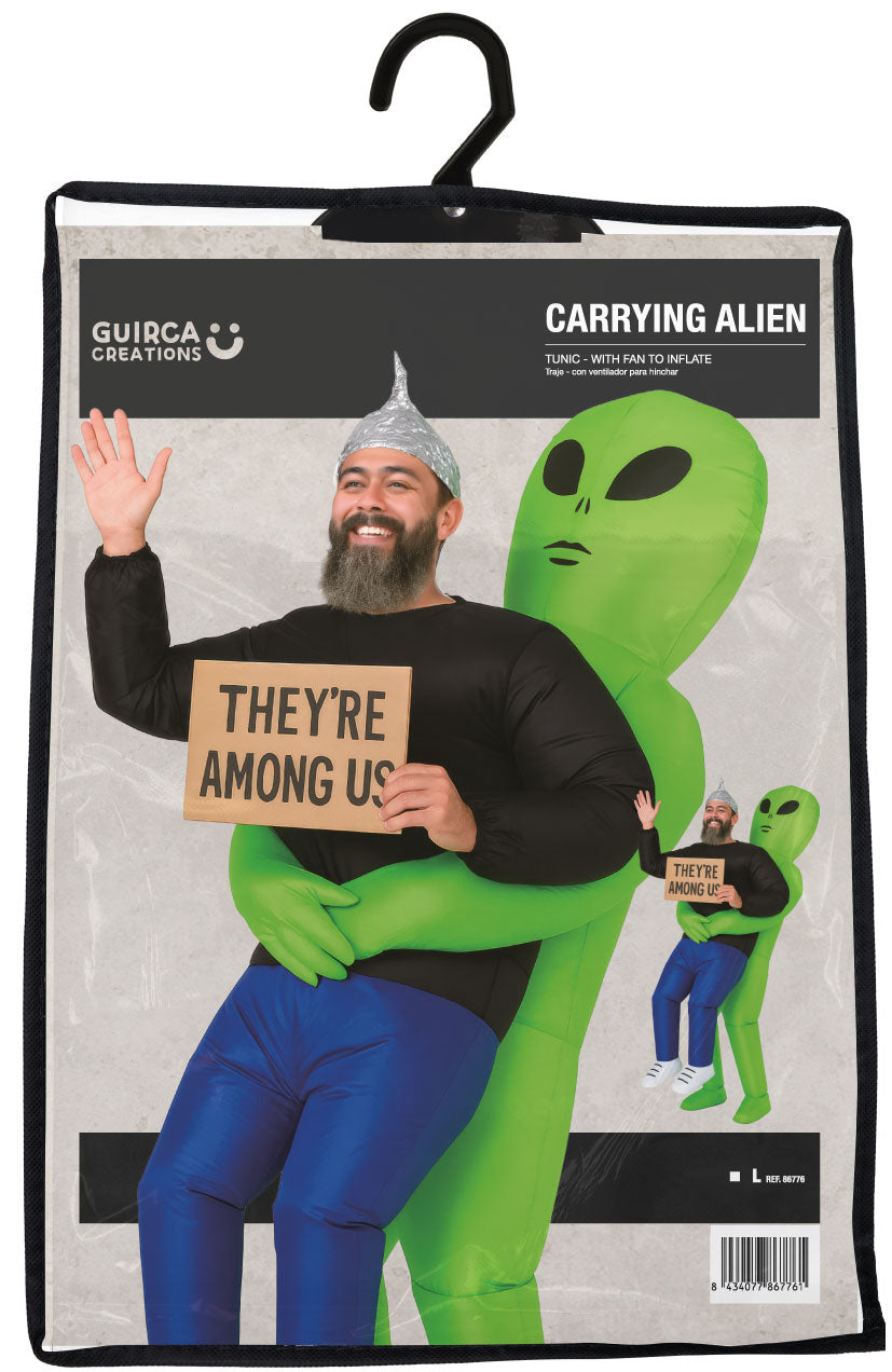 das-kost-mland-herren-alien-kost-m-aufblasbar-gr-n-l-52-54 image 2