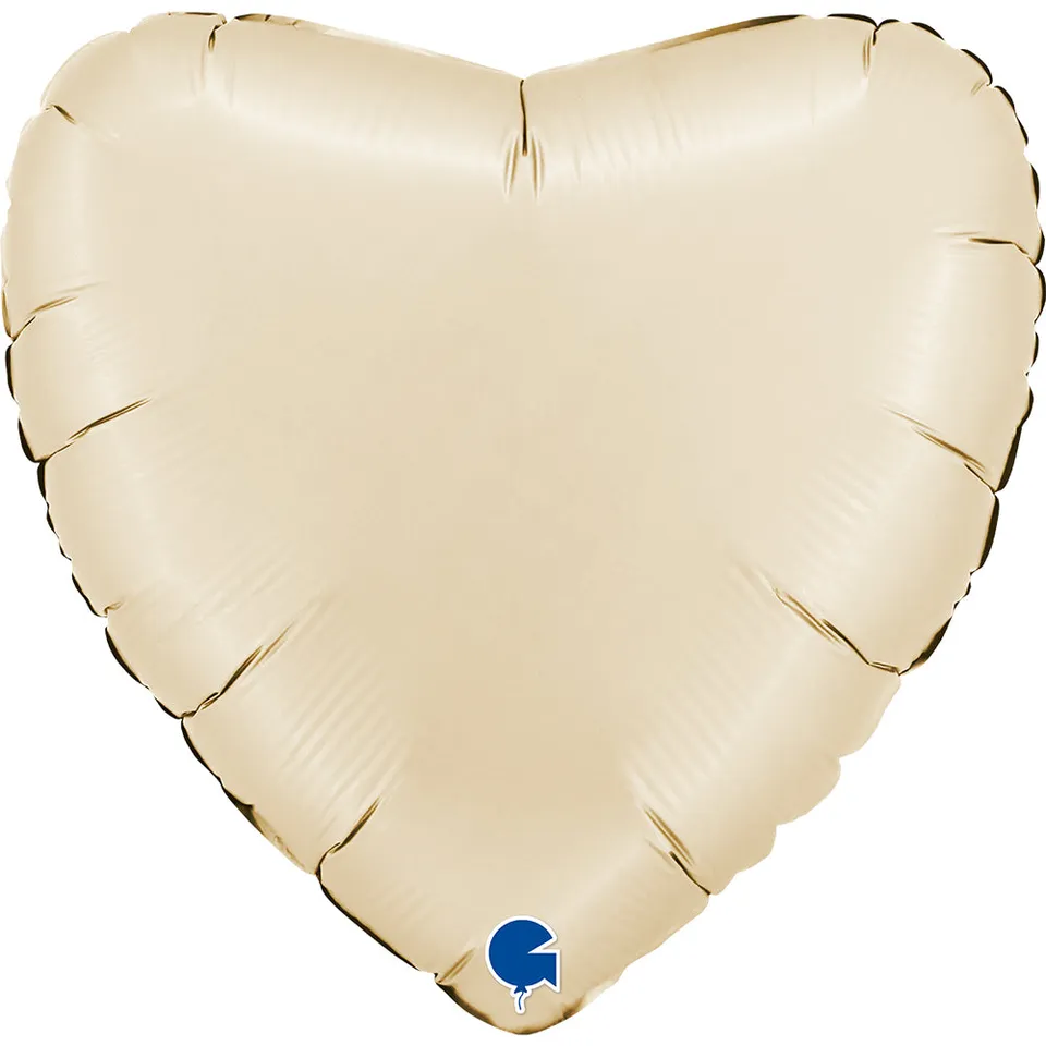 herz-folienballon-56cm-creme-satin image 1