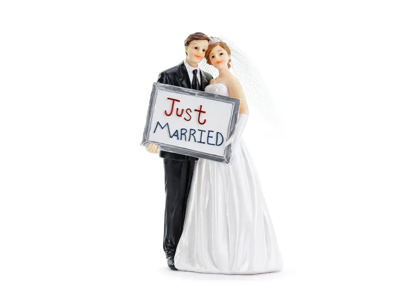 das-kost-mland-dekorationen-figur-brautpaar-just-married-14-5cm image 1