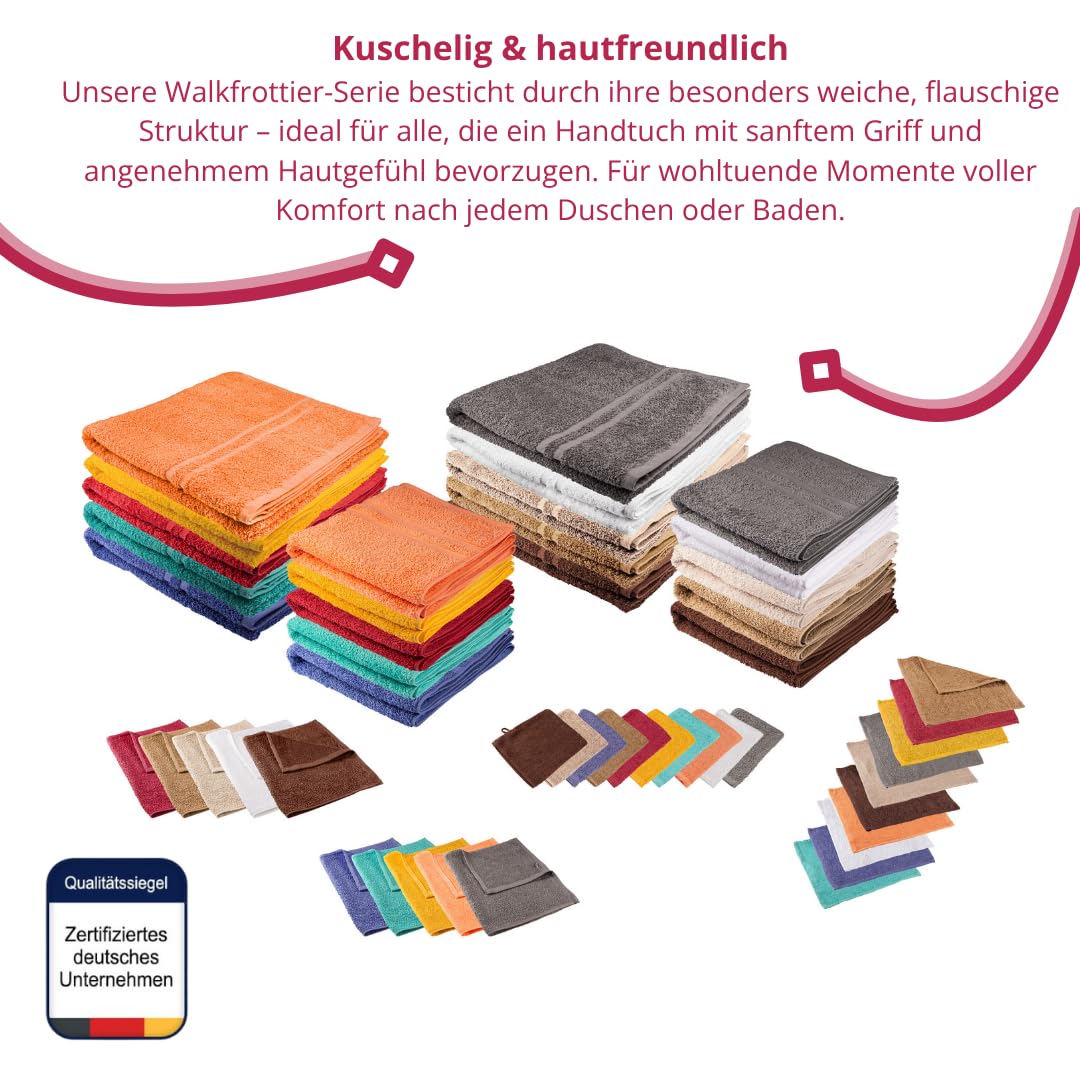 clinotest-luxus-handt-cher-set-50x100-grau-6er-baumwolle image 4
