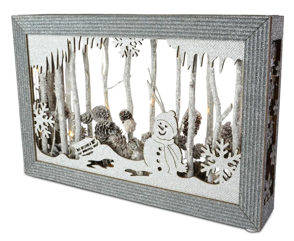 riffelmacher-led-weihnachtsbild-schneemann-37x25-cm-leuchtbild image 1