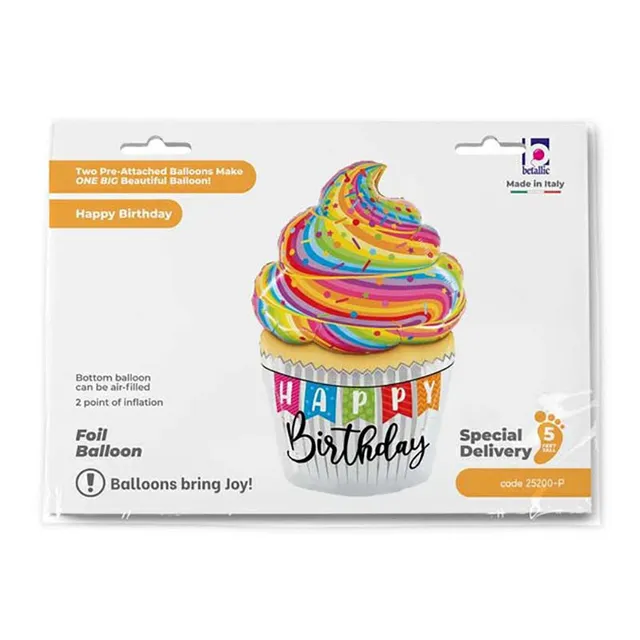 das-kost-mland-folienballon-b-day-cupcake-142-cm image 1