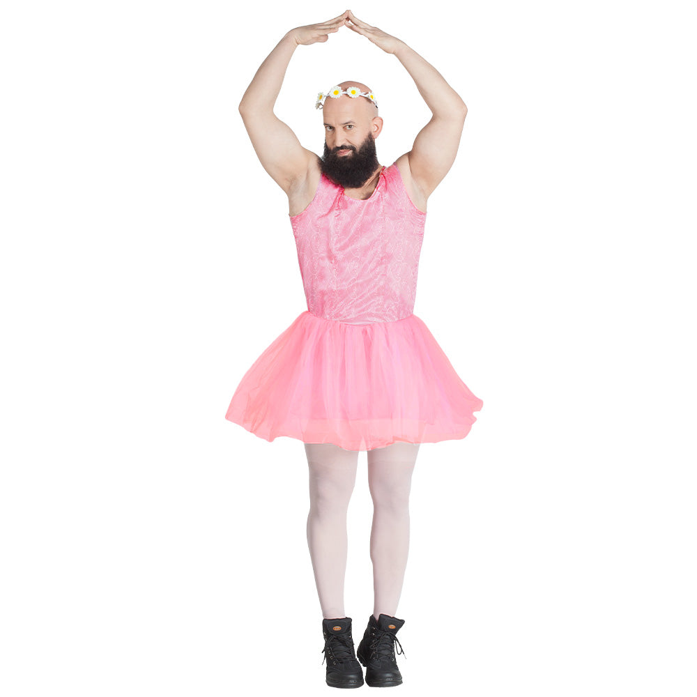 das-kost-mland-ballett-t-nzerin-kost-m-herren-rosa-t-llkleid image 1