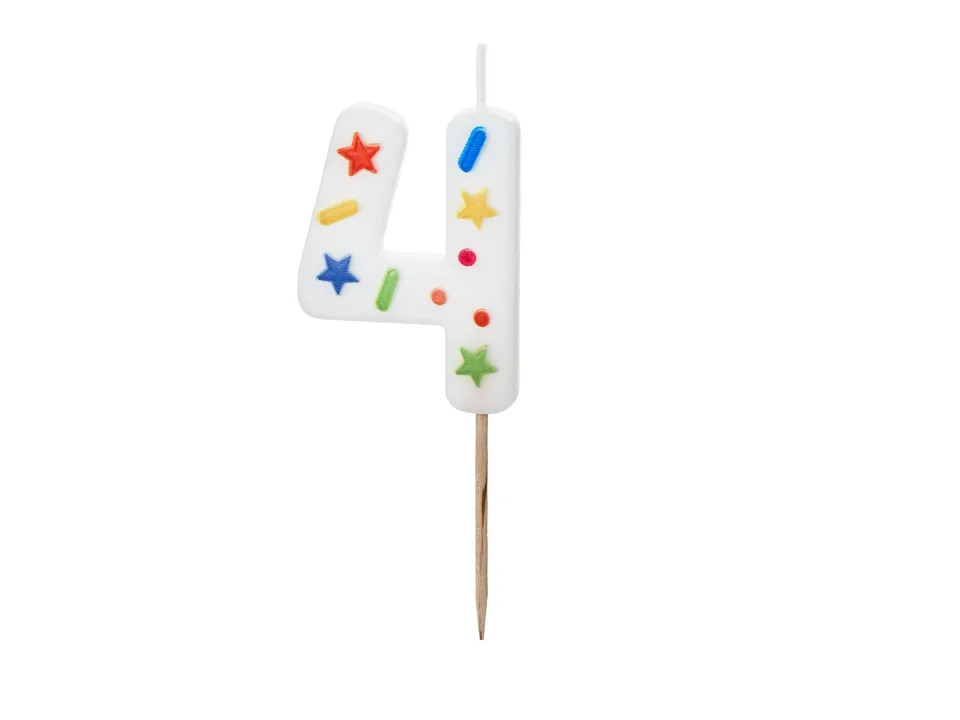 das-kost-mland-dekorationen-zahlenkerze-4-wei-konfetti-5-5cm image 1
