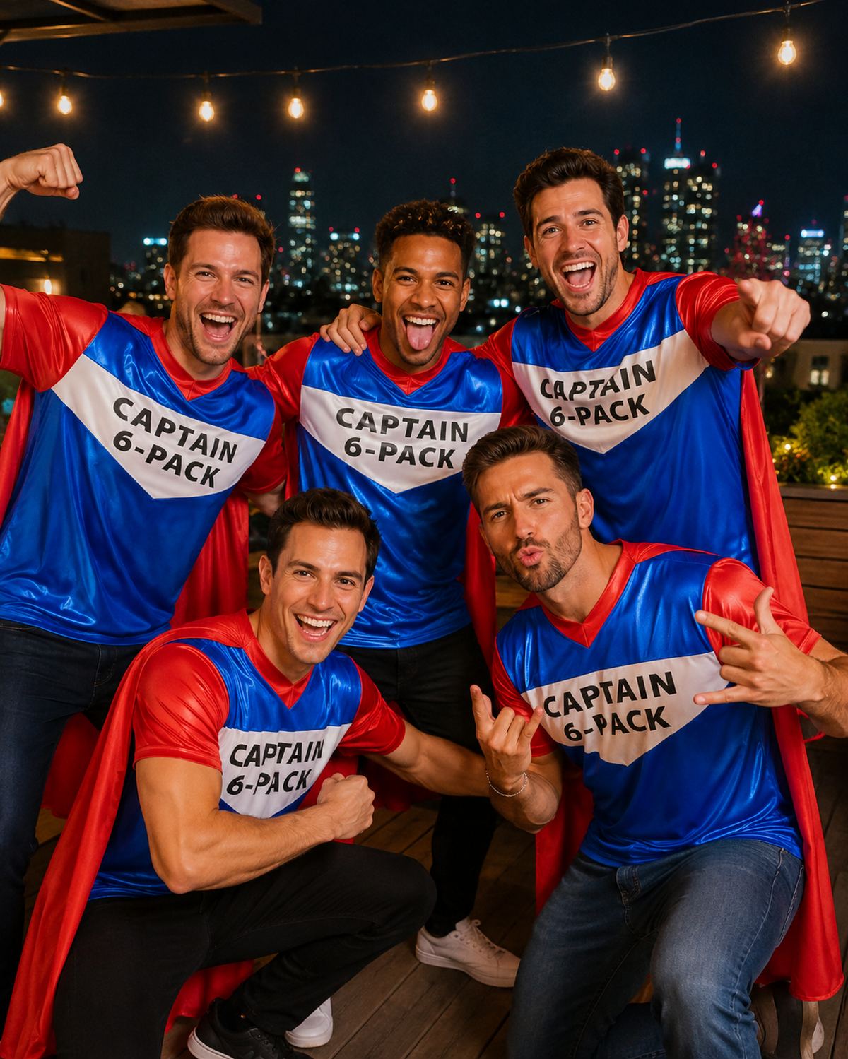 das-kost-mland-herren-captain-6-pack-shirt-mit-cape-gr-46-48 image 4