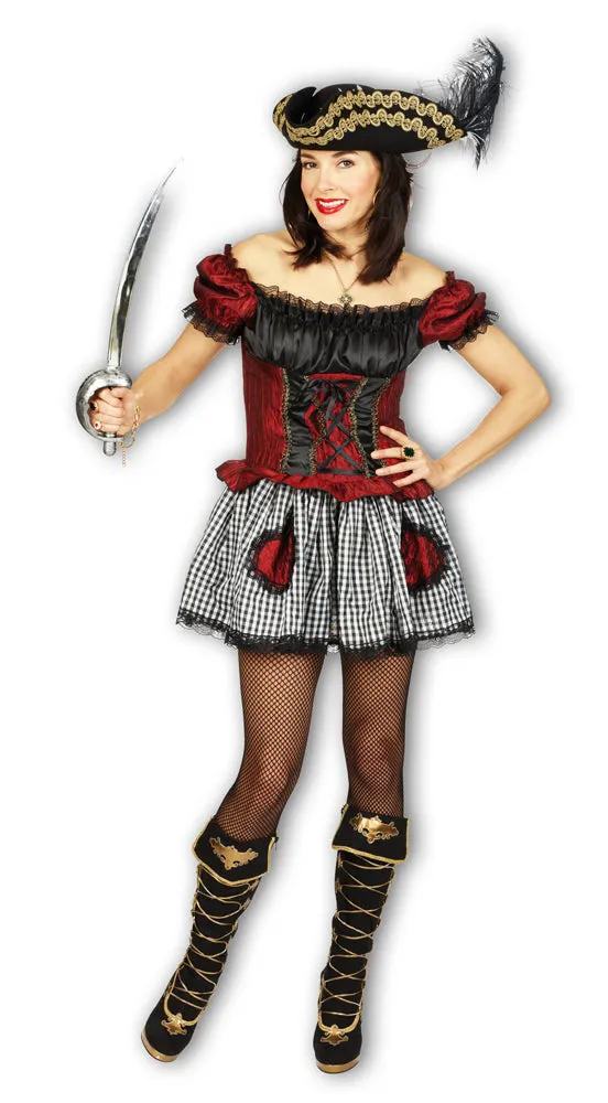 das-kost-mland-damen-burlesque-piratin-kleid-victoria-36-38 image 1