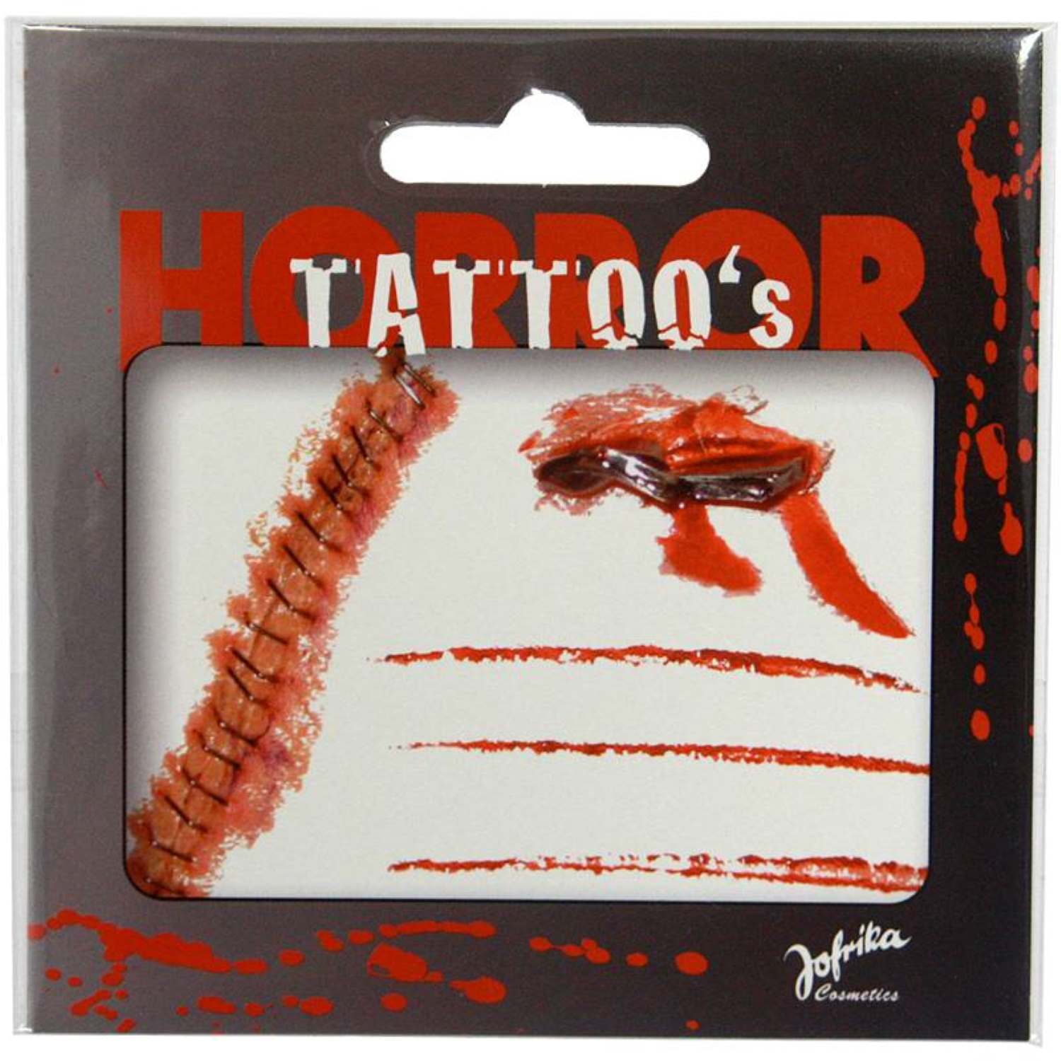 das-kost-mland-accessoires-tattoo-horror-tattoos-halloween image 1