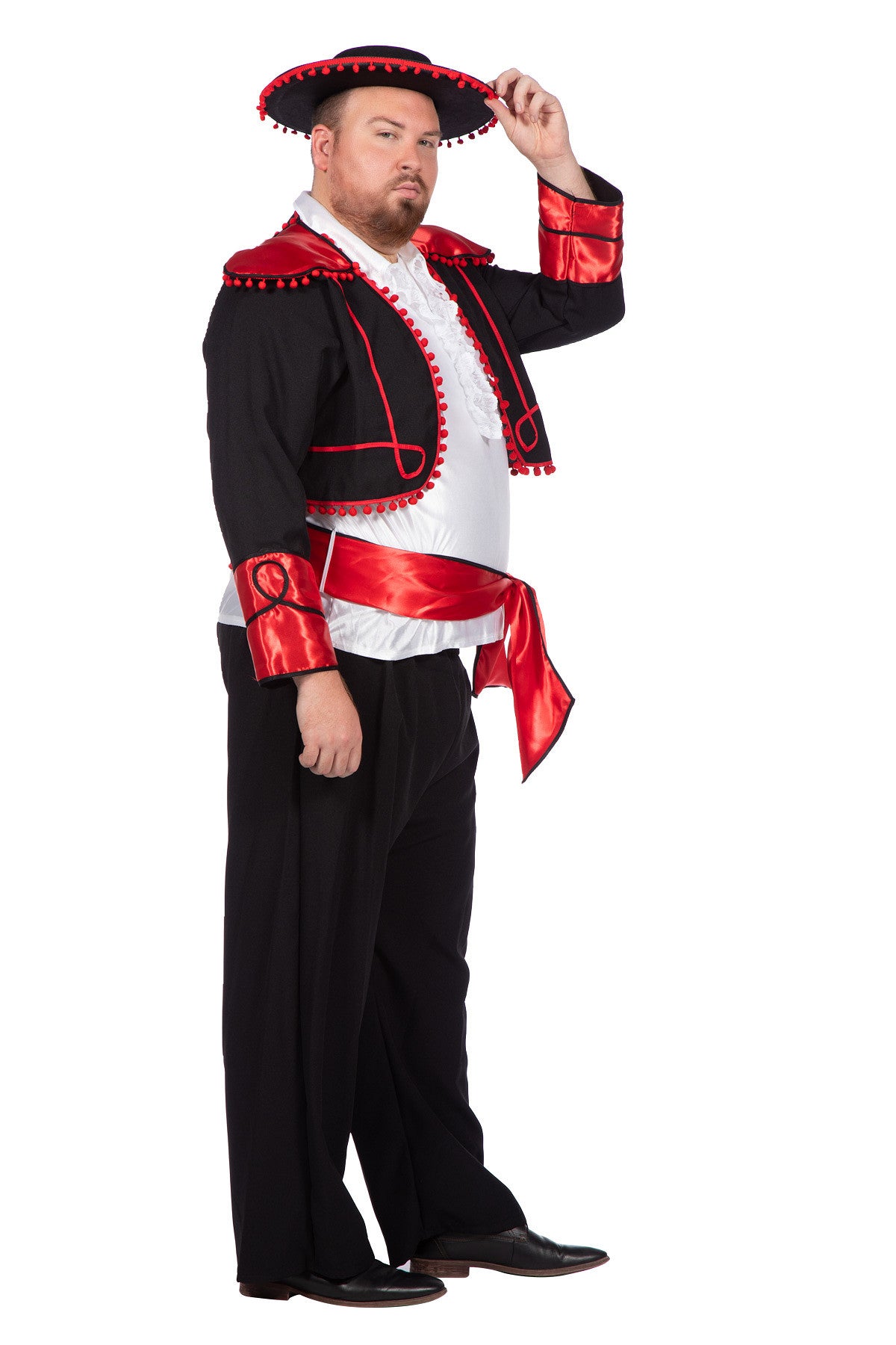das-kost-mland-spanier-diego-herren-kost-m-3-tlg-schwarz-rot image 5