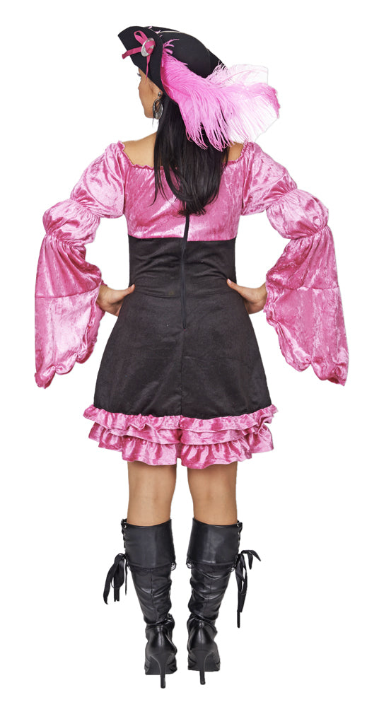 das-kost-mland-damen-piratin-kost-m-beauty-mary-pink-gr-36-38 image 2