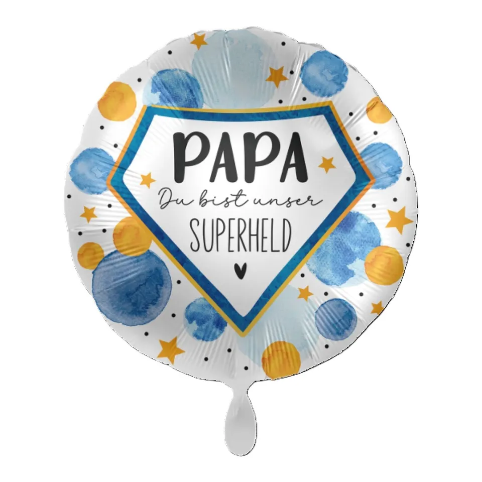das-kost-mland-papa-superheld-folienballon-43-cm image 1