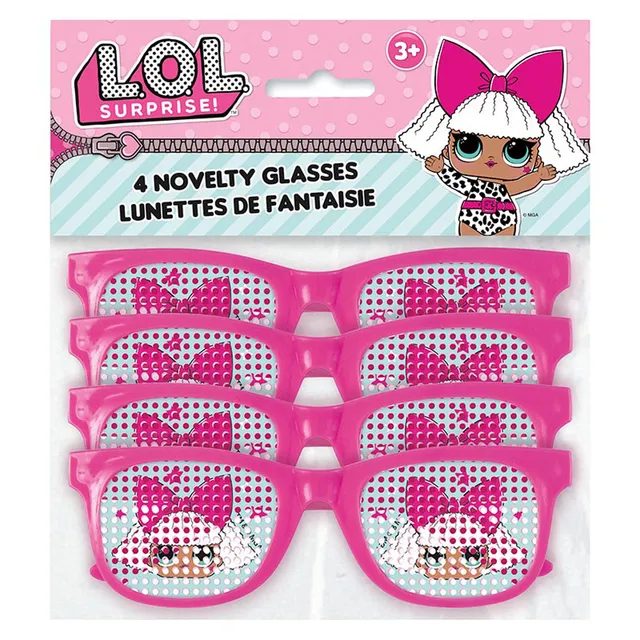 das-kost-mland-accessoires-lol-surprise-brille-partybrille-4-st-ck image 1