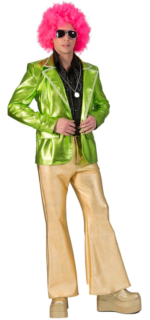 das-kost-mland-herren-disco-fever-metallic-jacke-neongr-n-52-54 image 4