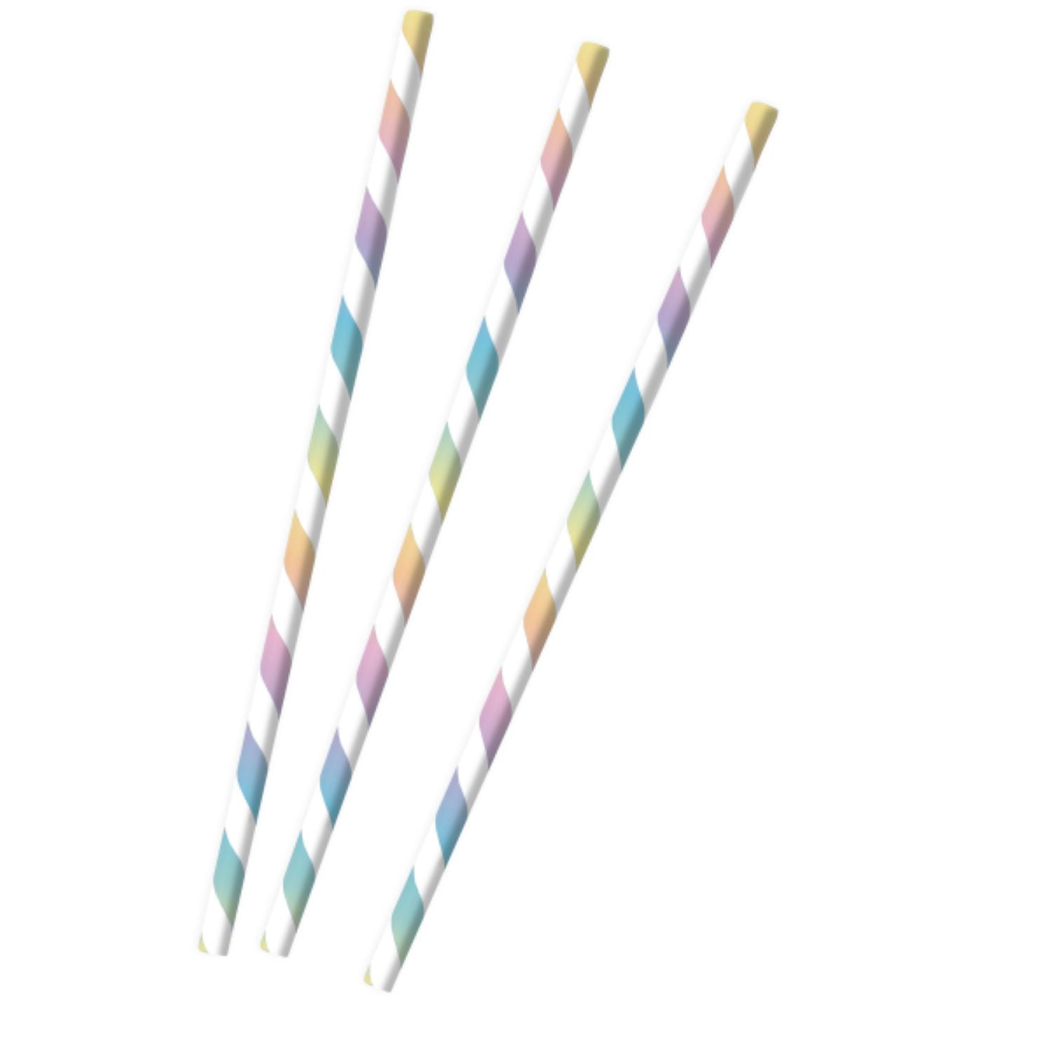 das-kost-mland-pastell-rainbow-papier-trinkhalme-12-stk-pastell image 1