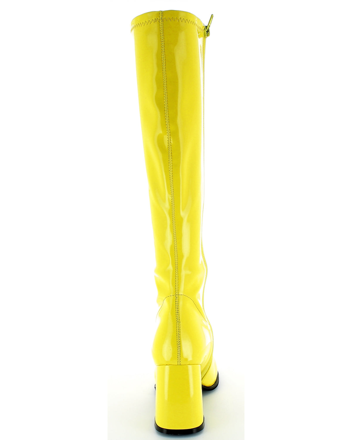 das-kost-mland-gogo-retro-lackstiefel-gelb-gr-38-blockabsatz image 7