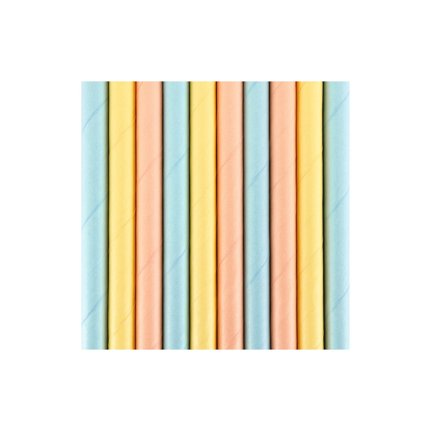 das-kost-mland-dekorationen-strohhalm-papier-10-stk-pastel-bunt image 1