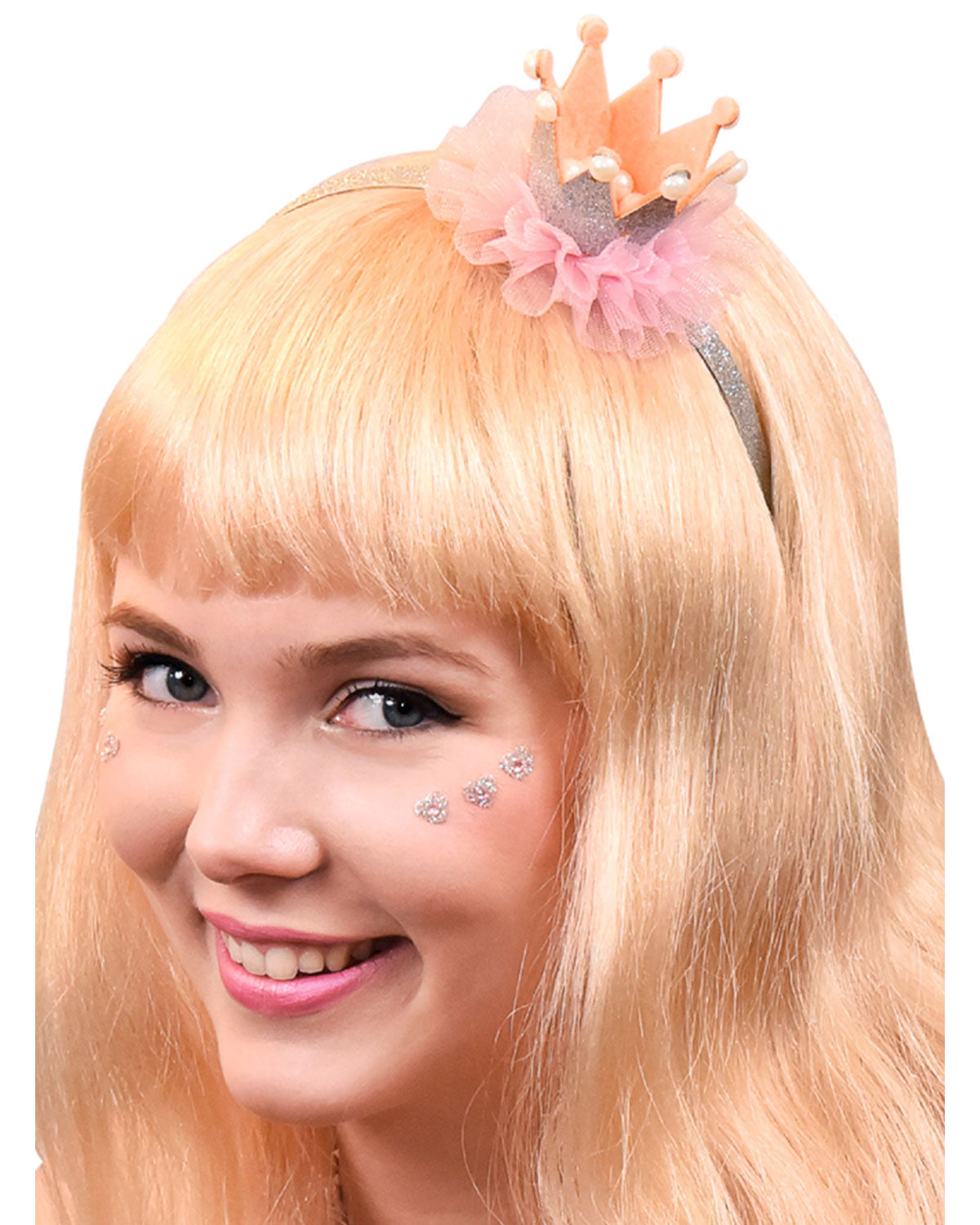 das-kost-mland-prinzessin-glitzer-krone-perlen-6er-set image 3