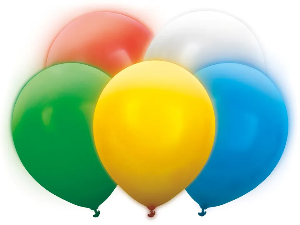 das-kost-mland-led-luftballons-5er-set-30-cm-bunt-leuchtballons image 1