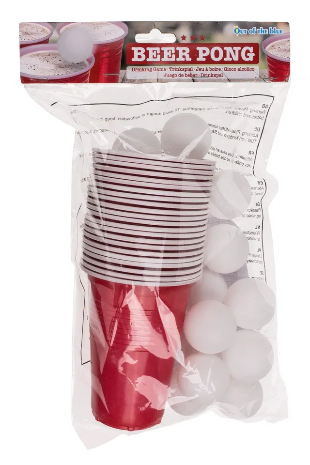 das-kost-mland-beer-pong-trinkspiel-22-becher-15-b-lle image 1