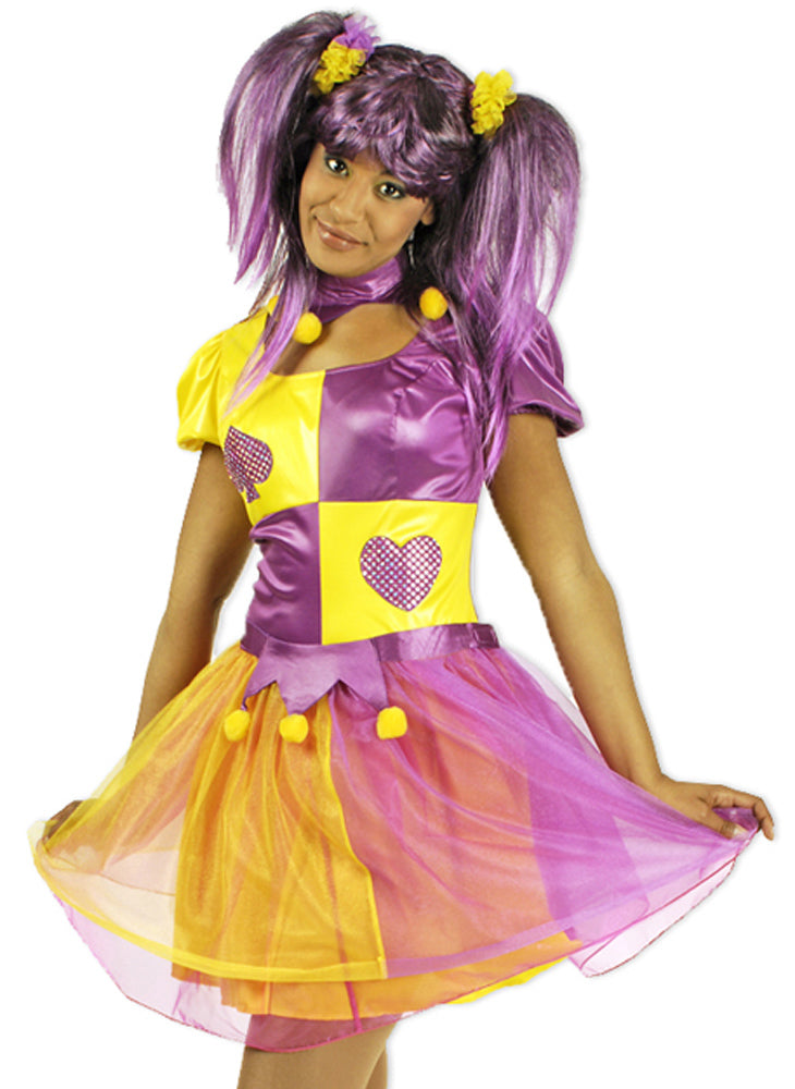 das-kost-mland-damen-clown-graziella-clownette-kost-m-tutu-gr-36-46 image 1