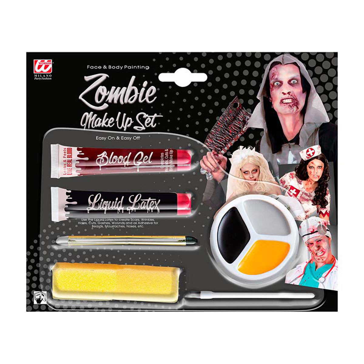 das-kost-mland-zombie-make-up-set-schminke-mit-latex-blut image 1