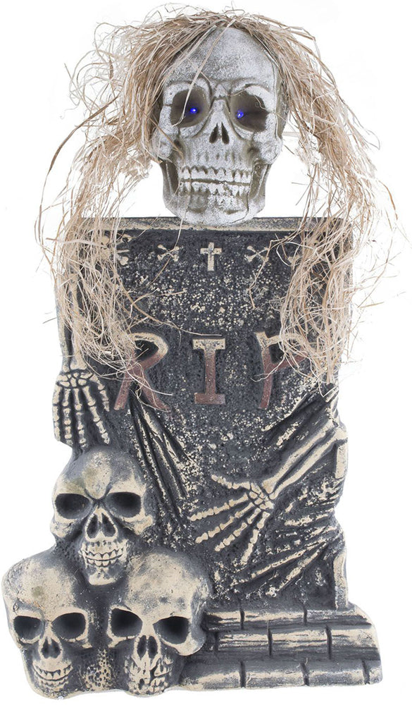das-kost-mland-halloween-grabstein-led-totenkopf-85x46cm image 1