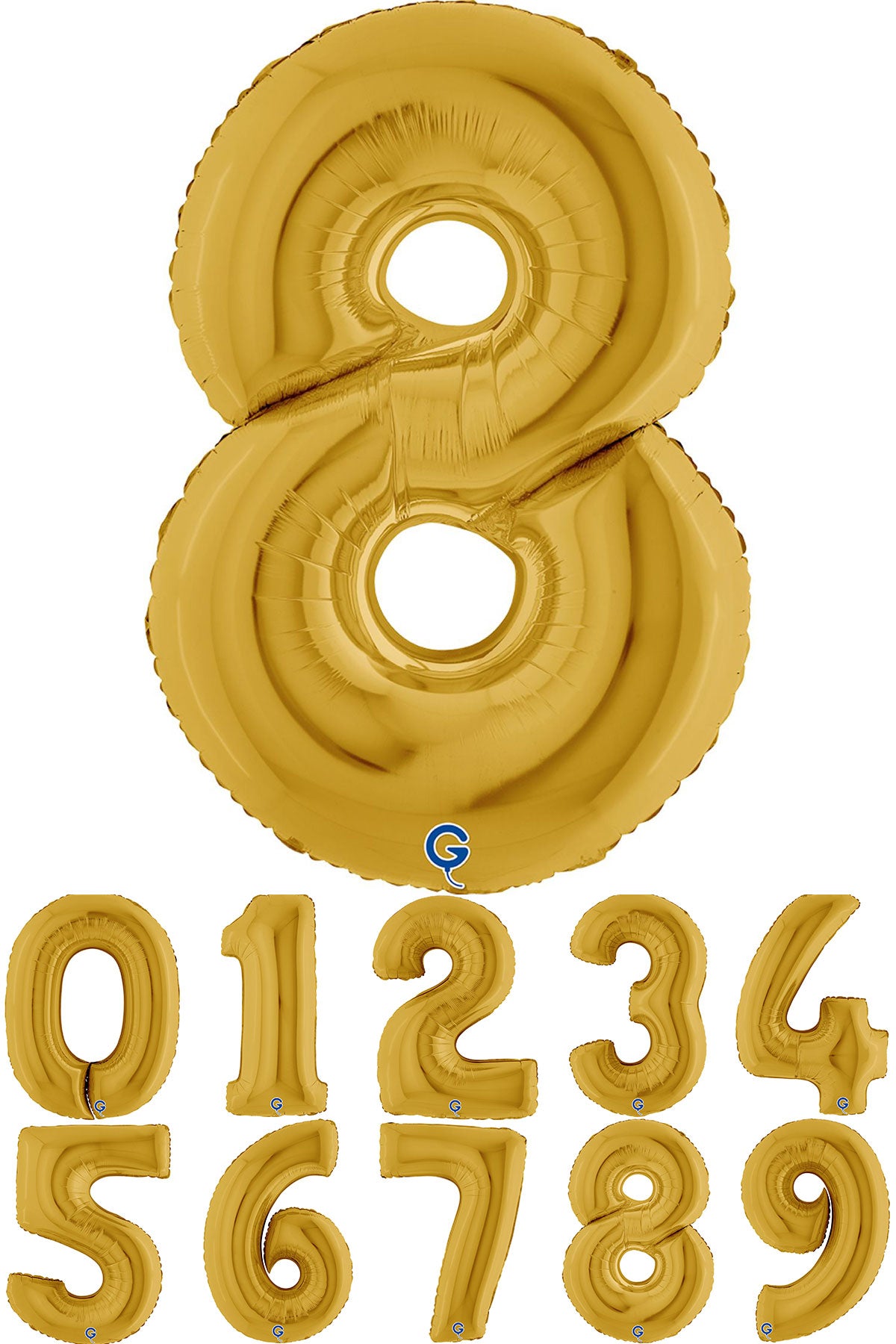 das-kost-mland-xxl-zahlen-folienballon-102cm-gold-zahl-5 image 1