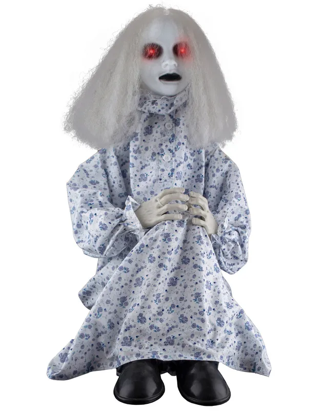 das-kost-mland-m-dchen-geisterfigur-sitzendes-m-dchen-75cm-mit-licht-ton image 1
