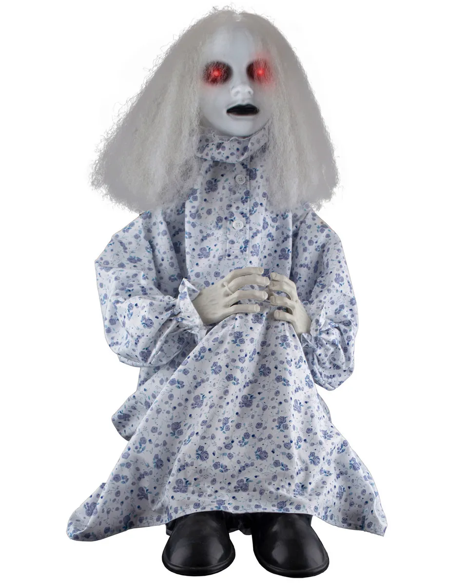 das-kost-mland-m-dchen-geisterfigur-sitzendes-m-dchen-75cm-mit-licht-ton image 1