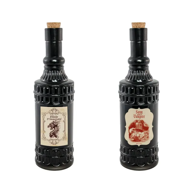 das-kost-mland-dekorationen-giftflasche-elixir-glasflasche-23cm image 1