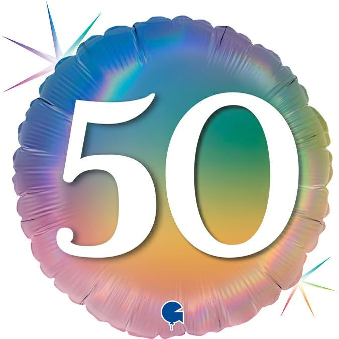 das-kost-mland-happy-colourful-rainbow-folienballon-45cm-2 image 1