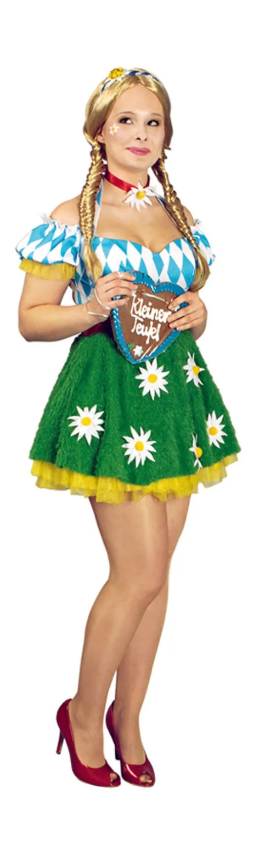 das-kost-mland-wiesn-dirndl-kost-m-blau-wei-damen-mit-kette image 1