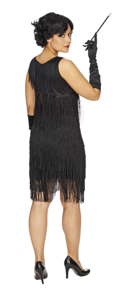 das-kost-mland-justine-charleston-kleid-fransen-schwarz image 2