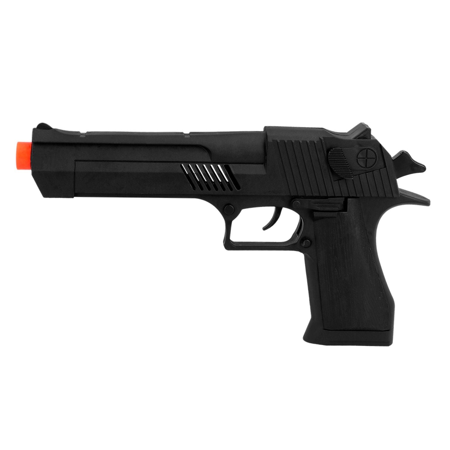 das-kost-mland-accessoires-spielzeugpistole-polizist-schwarz-21-cm image 2