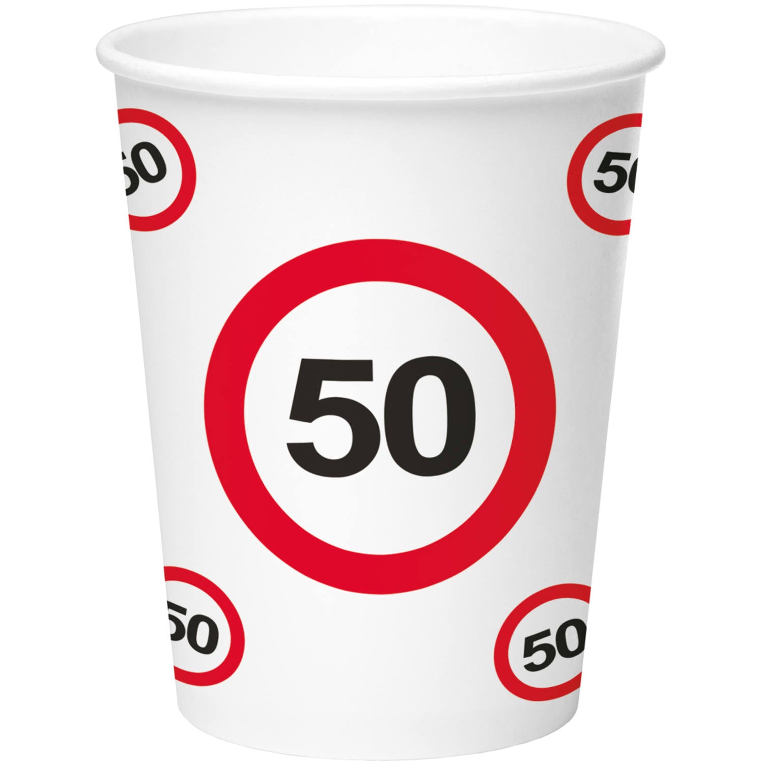 das-kost-mland-pappbecher-verkehrsschild-50-350ml-8-st-ck image 1