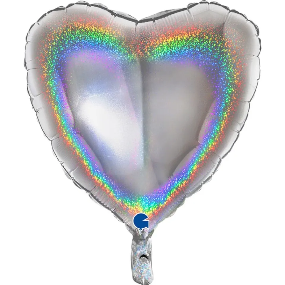 das-kost-mland-herz-folienballon-holo-silber-46-cm image 1