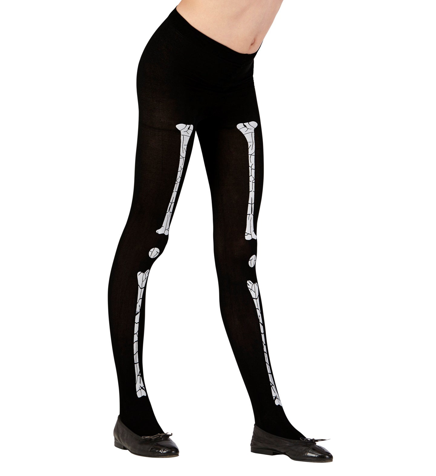 das-kost-mland-skelett-strumpfhose-kinder-70den-7-10-j image 3