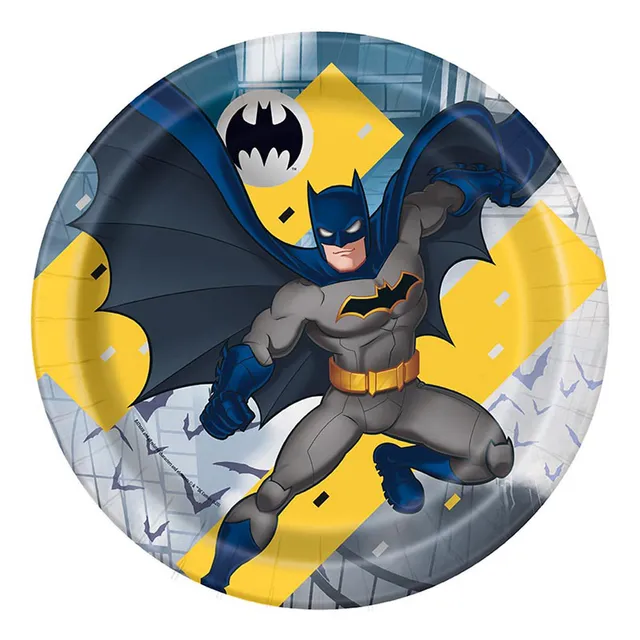 das-kost-mland-batman-sign-pappteller-23cm-8-st-ck image 1