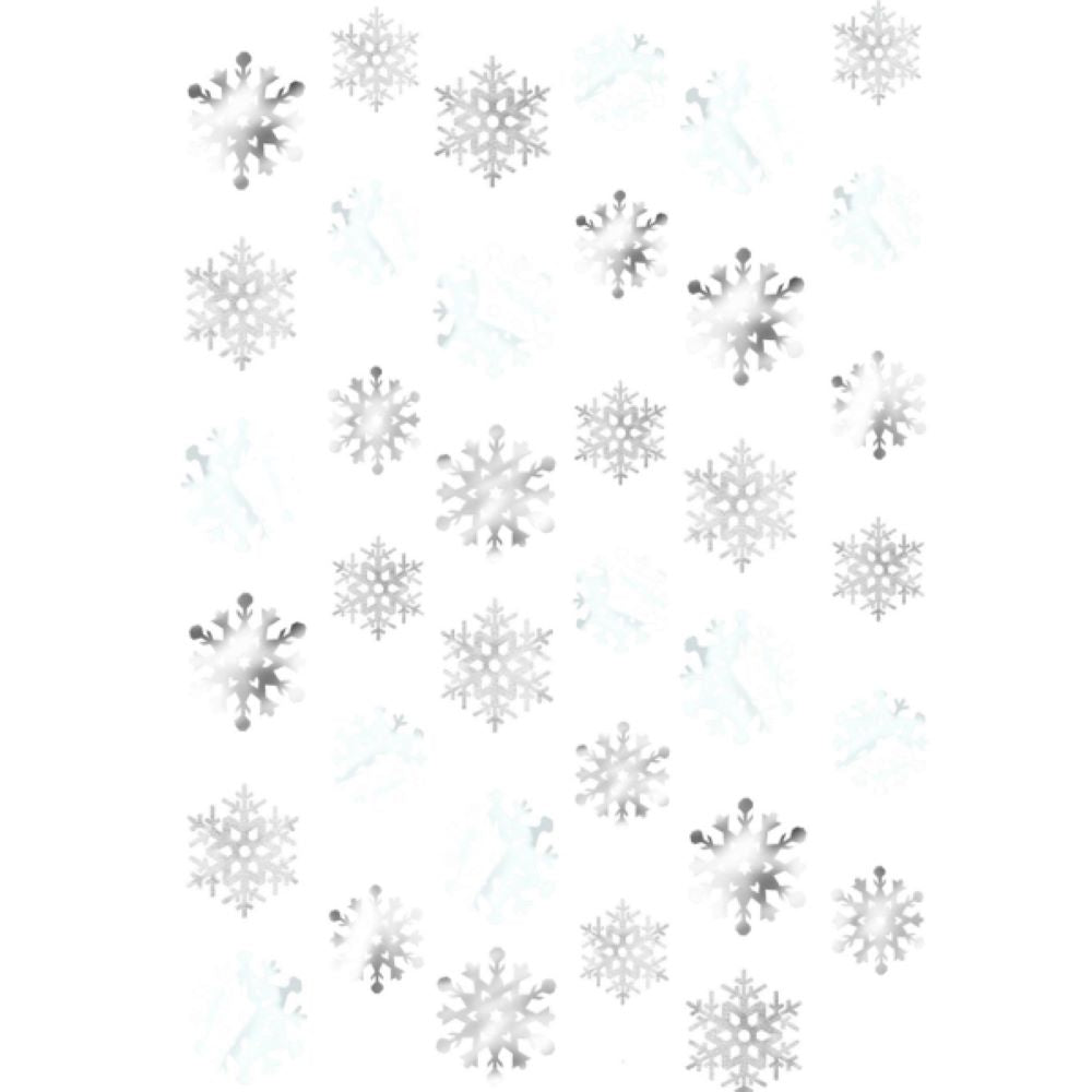 das-kost-mland-stringdeko-schneeflocken-210cm-6-stk-metallic image 2