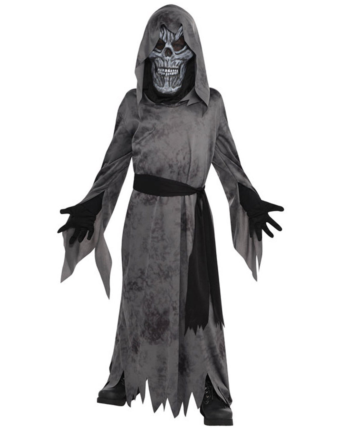 das-kost-mland-ghostly-ghoul-geist-kinderkost-m-grau-8-10-jahre image 1