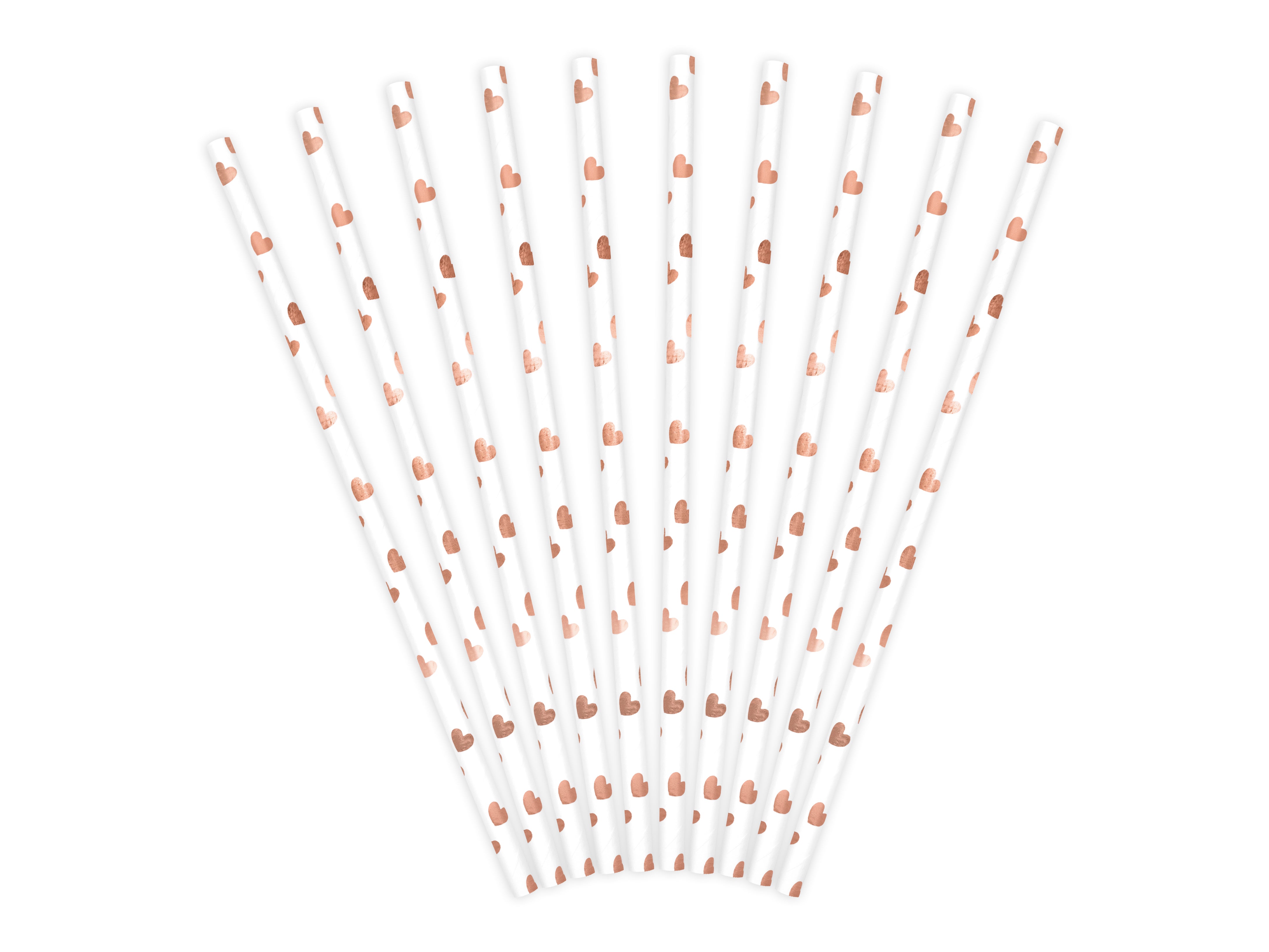 das-kost-mland-strohhalm-papier-stripes-rosegold-10-stk-195mm image 3